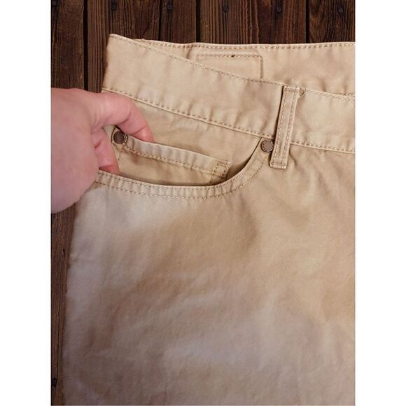 Michael By Michael Kors Men’s Size 36/32 Tailored Fit Khaki Pants • Relaxed - Picture 7 of 14